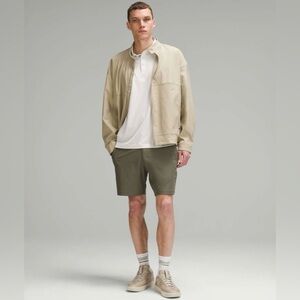 Lululemon ABC Classic-Fit Short 7"' Warpstreme Army Green, Size 34